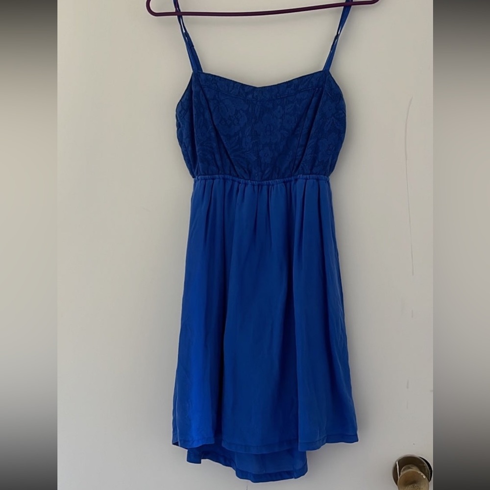 Blue Bershka Dress
